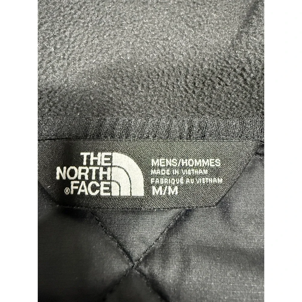 The‎ North Face Jacket Mens Medium Quilted Hooded Softshell Full Zip NF0A37ON